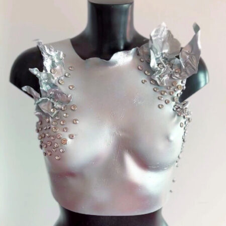 Silver vinyl top