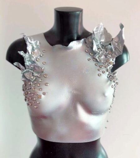 Silver vinyl top